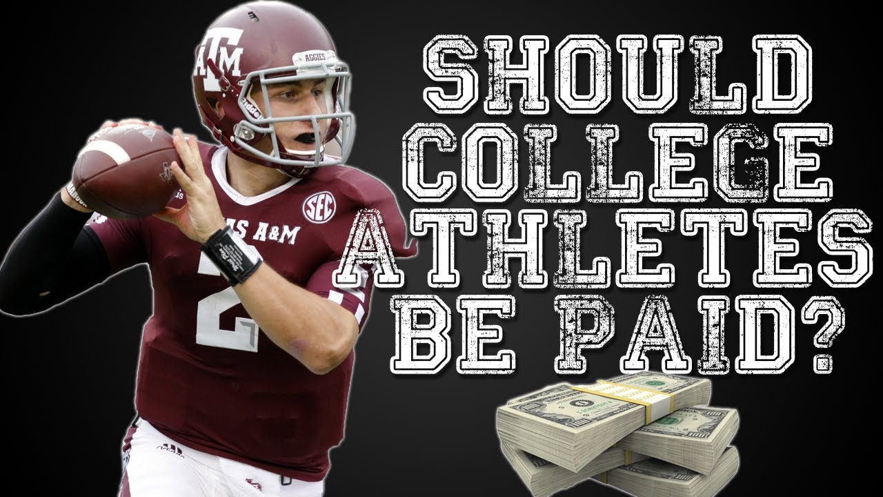 Should college athletes get paid persuasive essay