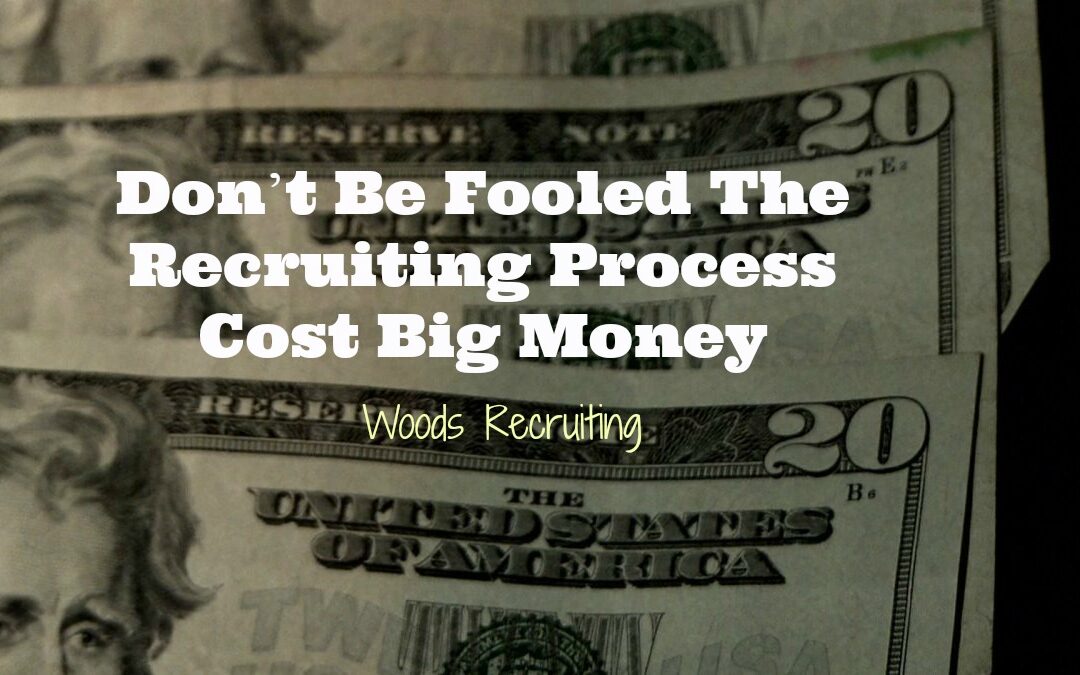 Recruiting Can Cost Big Money