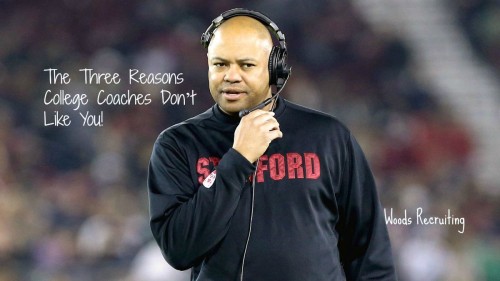 The Three Reasons College Coaches Don’t Like You