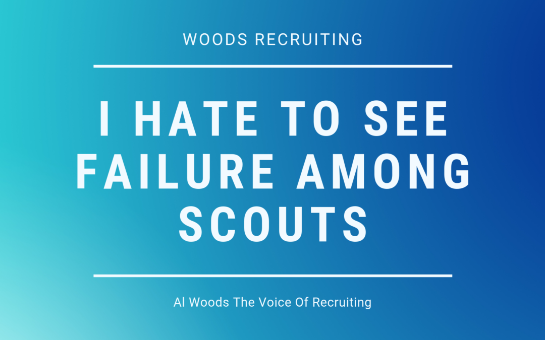 College Scouts At Woods Recruiting
