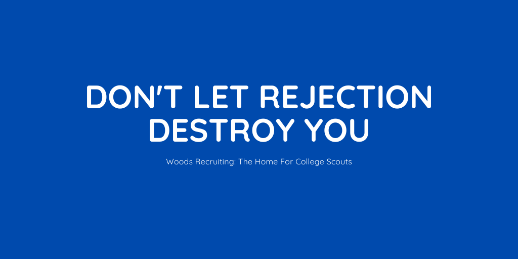 Don’t let rejection destroy you.