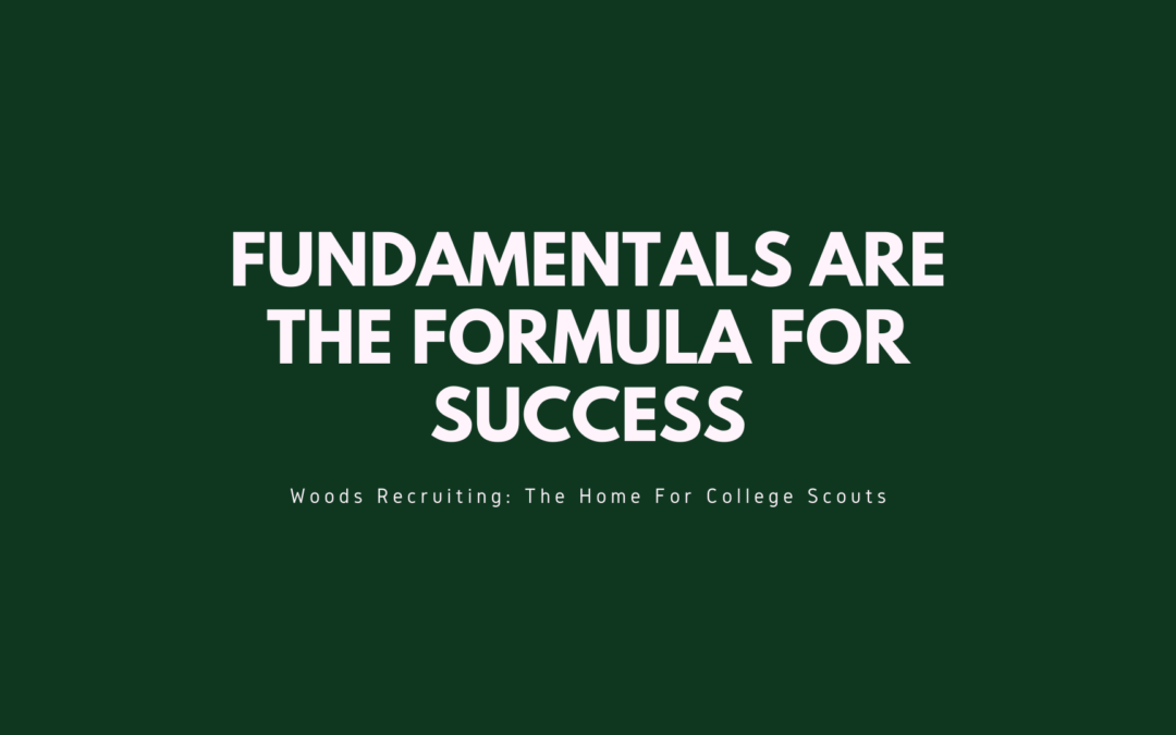 Fundamentals are the formula for success.