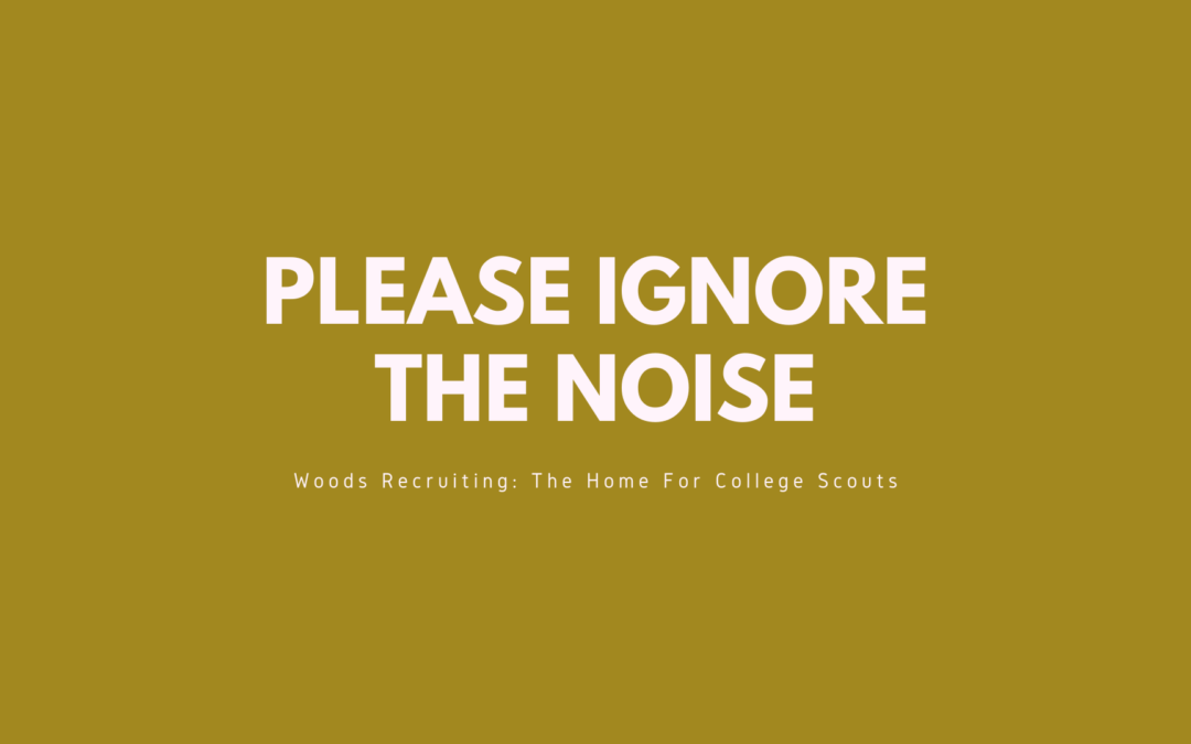 Please ignore the noise