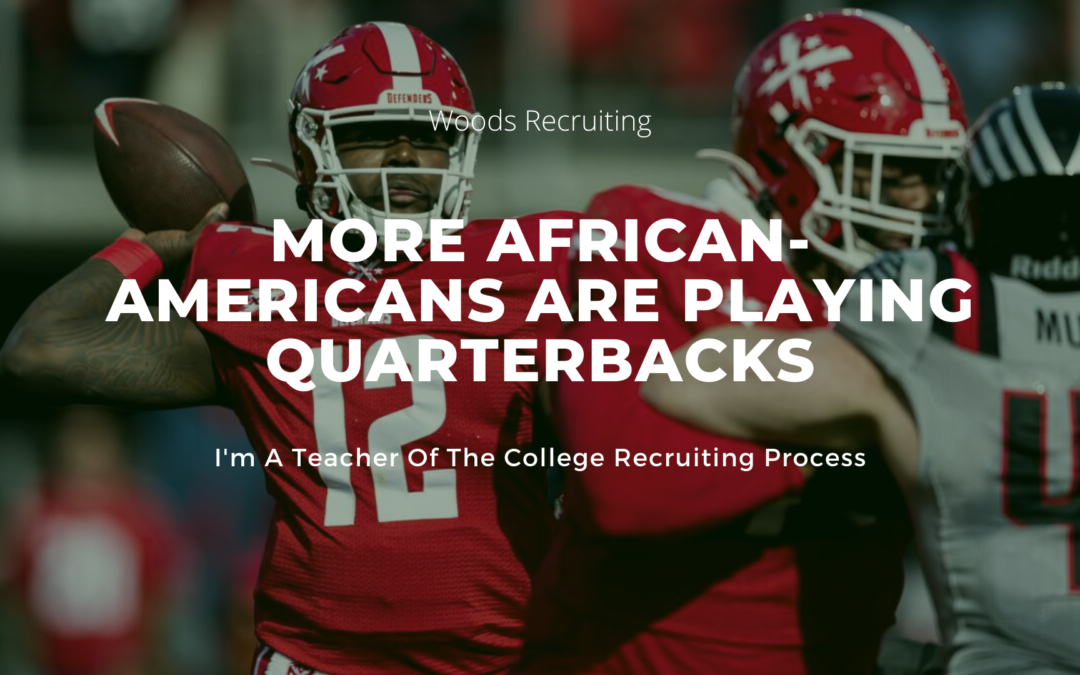 More African-Americans are playing quarterbacks