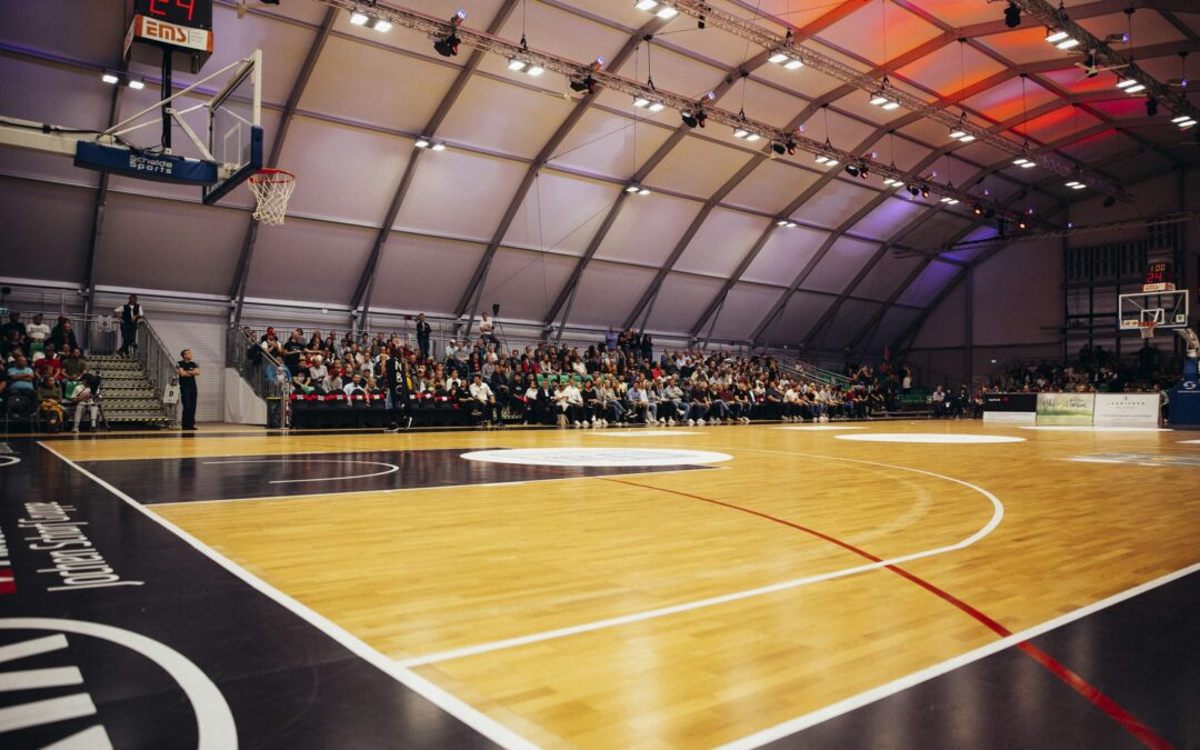 Basketball stadium background