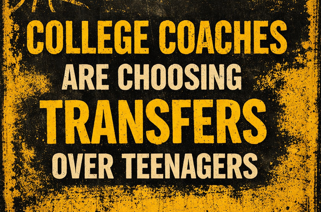 College Coaches Are Choosing Transfers Over Teenagers