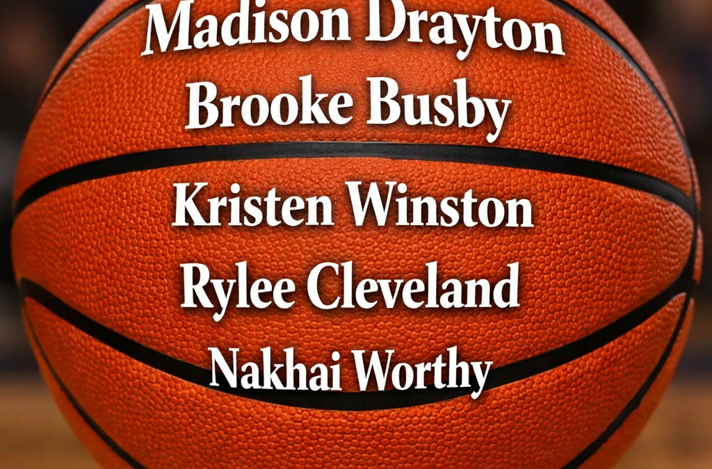 Madison Drayton Brooke Busby Kristen Winston Rylee Cleveland Nakhai Worthy