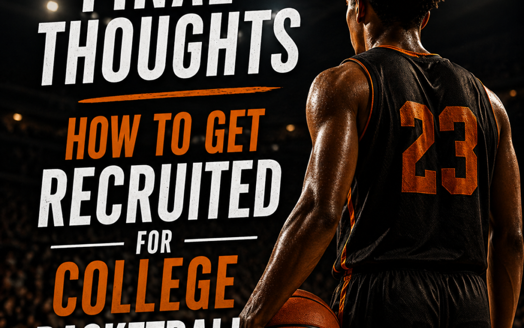 Final Thoughts How To Get Recruited For College Basketball