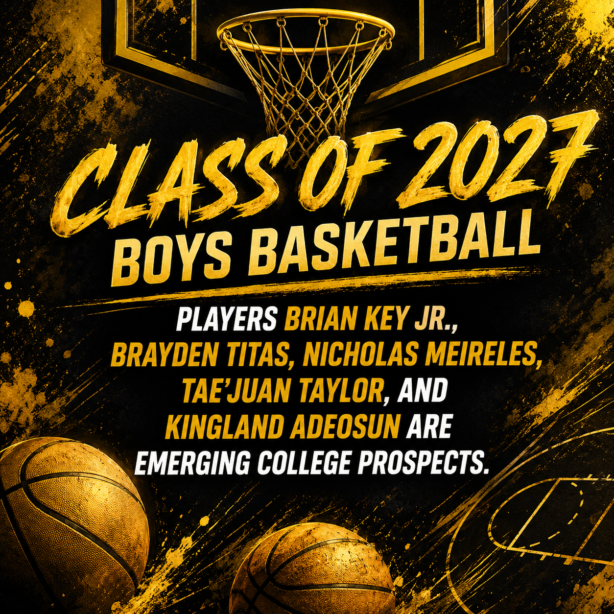 Class Of 2027 Boys Basketball: National Recruiting Watchlist