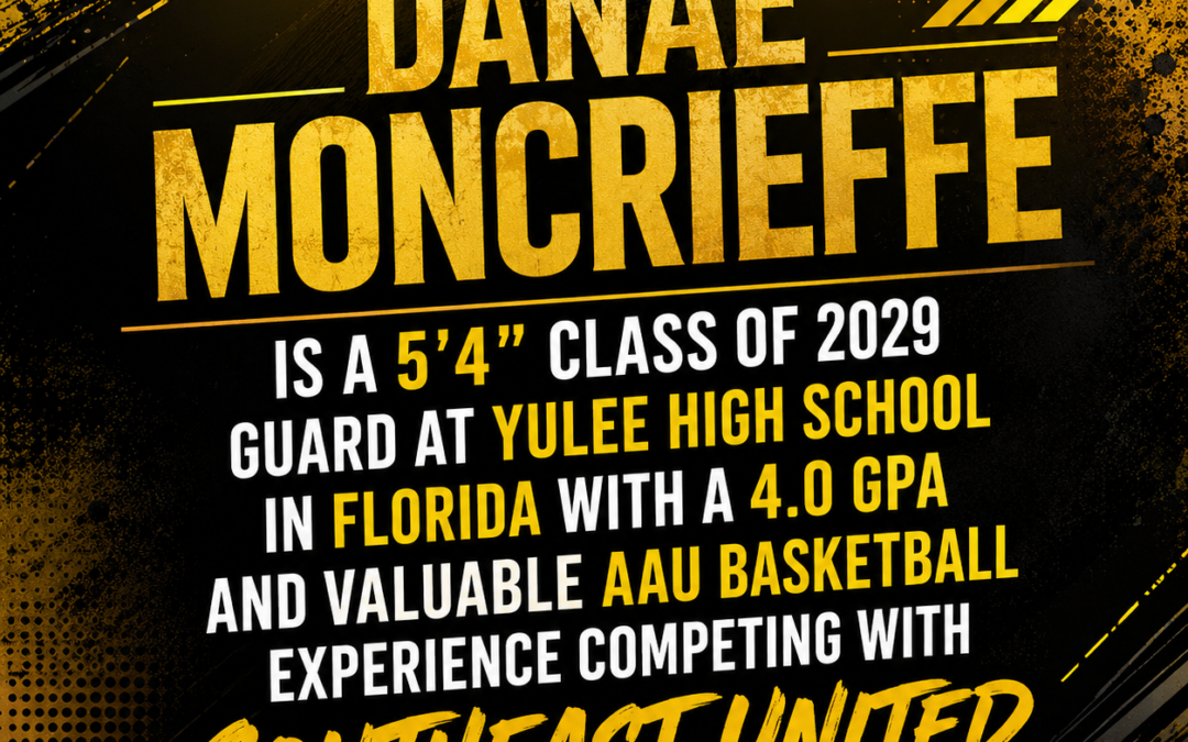 Danae Moncrieffe is a 5’4 Class of 2029
